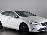 Used Volvo V40 R-Design 152 HP (111 kW) 2018 White Hatchback