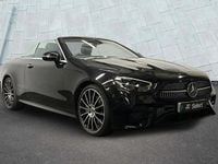 Used Mercedes E300 AMG line 254 HP (186 kW) 2022 Black Cabriolet