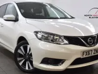 Used Nissan Pulsar N-Connecta 115 HP (84 kW) 2017 White Hatchback