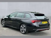 Used Skoda Octavia vRS 265 HP (194 kW) 2025 Black magic pearl effect Estate