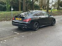 Used Mercedes CLA180 AMG line 122 HP (89 kW) 2017 Black Sedan