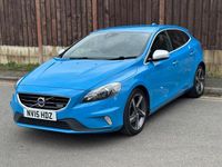 Used Volvo V40 R-Design 2015 Blue Hatchback