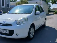 Used Nissan Micra Acenta 98 HP (72 kW) 2012 White Hatchback