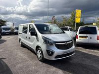 Used Vauxhall Vivaro Sportive 120 HP (88 kW) 2018 Silver MPV