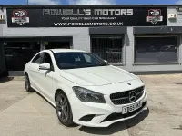 Used Mercedes CLA220 177 HP (130 kW) 2015 White Coupe