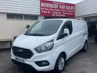 Used Ford Transit Custom Limited 130 HP (95 kW) 2023 White Van