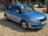 Used Skoda Fabia SE 2014 Blue Hatchback