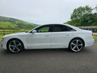 Used Audi A8 Sport 254 HP (186 kW) 2015 White Sedan