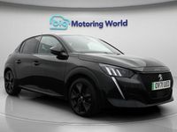 Used Peugeot e-208 Premium 100 kW (136 HP) 2022 Black Hatchback