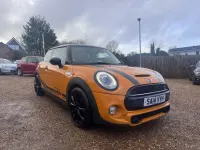 Begagnad Mini Cooper S Hatch 2014 Orange Halvkombi