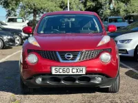Used Nissan Juke Acenta Premium 117 HP (86 kW) 2011 Red SUV