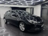 Used Vauxhall Astra Design Edition 110 HP (80 kW) 2018 Black Hatchback