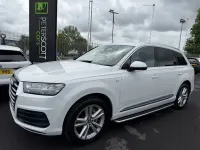 Used Audi Q7 S-Line 218 HP (160 kW) 2018 White SUV