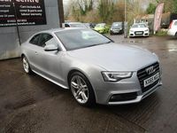 Begagnad Audi A5 S-Line 190 HK (139 kW) 2015 Silver Sportkupé