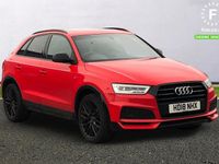 Begagnad Audi Q3 Black Edition 150 HK (110 kW) 2018 Röd SUV