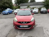 Used Nissan Micra Acenta 80 HP (58 kW) 2014 Red Hatchback