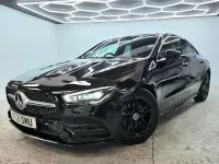 Used Mercedes CLA180 AMG Line Premium Plus 136 HP (100 kW) 2021 Black Coupe