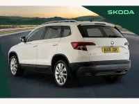 Used Skoda Karoq SE L 150 HP (110 kW) 2018 White SUV
