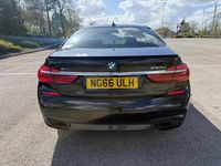 Begagnad BMW 740 M Sport 320 HK (235 kW) 2017 Svart Sedan