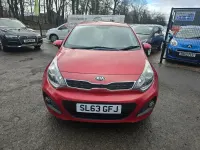 Used Kia Rio 109 HP (80 kW) 2013 Red Hatchback