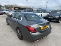 Used Mercedes C220 AMG line 194 HP (142 kW) 2019 Grey Sedan