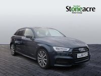 Used Audi A3 Sportback Black Edition 2019 Blue Hatchback