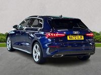 Used Audi A3 Sportback S-Line 150 HP (110 kW) 2022 Blue Hatchback