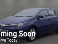 Used Toyota Auris 116 HP (85 kW) 2018 Blue Hatchback