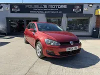 Used VW Golf VII Match 122 HP (89 kW) 2014 Red Hatchback