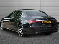 Used Mercedes E200 AMG line 197 HP (144 kW) 2023 Obsidian black Sedan