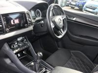 used Skoda Karoq 1.5 TSI ACT SPORTLINE EURO 6 (S/S) 5DR PETROL FROM 2019 FROM BULKINGTON (CV12 9RR) | SPOTICAR