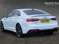 Used Audi A5 Black Edition 147 HP (108 kW) 2023 White Coupe