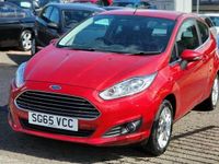 Used Ford Fiesta Zetec 82 HP (60 kW) 2015 Red Hatchback