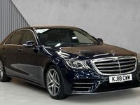 Used Mercedes S350 AMG Line Premium Plus 286 HP (210 kW) 2018 Cavansite blue metallic