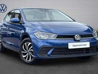 Used VW Polo Life 95 HP (69 kW) 2024 Blue Hatchback