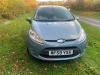Used Ford Fiesta Titanium 96 HP (70 kW) 2009 Blue Hatchback