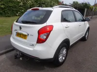Used SsangYong Korando 146 HP (107 kW) 2015 White SUV
