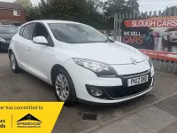 Used Renault Mégane III Dynamique 110 HP (80 kW) 2012 White Hatchback