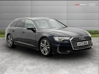 Used Audi A6 S-Line 200 HP (147 kW) 2022 Blue Estate