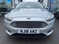Used Ford Focus Titanium 125 HP (91 kW) 2018 Silver Hatchback