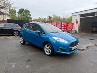 Used Ford Fiesta Zetec 2013 Blue Hatchback
