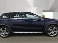 Used Mercedes GLA250 AMG line 211 HP (155 kW) 2016 Blue SUV