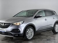 Used Vauxhall Grandland X Sport 131 HP (96 kW) 2018 Grey SUV