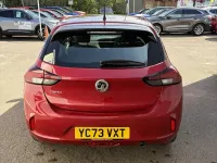 Used Vauxhall Corsa Design Edition 74 HP (54 kW) 2023 Red Hatchback