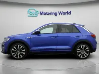 Used VW T-Roc R-line 150 HP (110 kW) 2020 Blue SUV