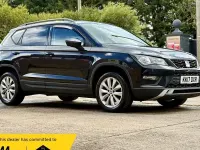 Usado Seat Ateca Ecomotive 115 HP (84 kW) 2017 Preto SUV