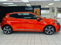 Used Renault Clio V RS Line 90 HP (66 kW) 2021 Orange Hatchback