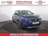 Used Peugeot 3008 GT-line 130 HP (95 kW) 2018 Blue SUV