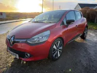 Used Renault Clio Dynamique 90 HP (66 kW) 2014 Red Hatchback