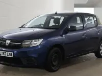 Used Dacia Sandero Ambiance 90 HP (66 kW) 2017 Blue Hatchback
